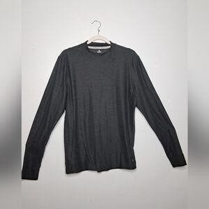 Apana Men Long Sleeve  Pullover  Size M Black.